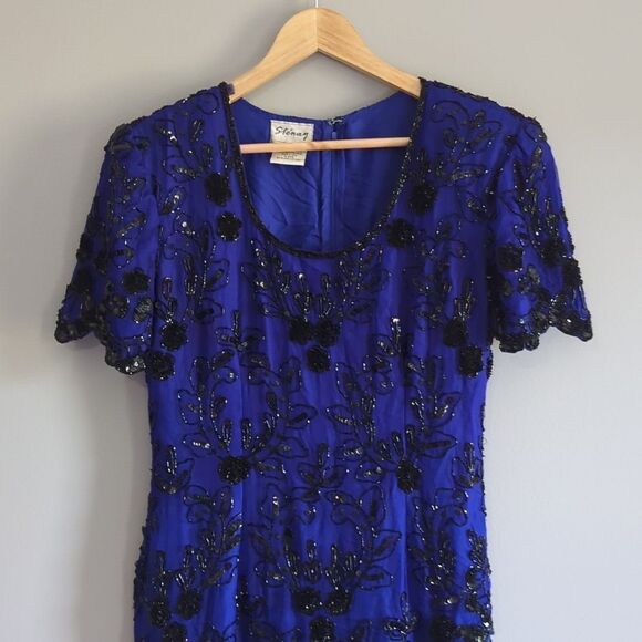 Stenay Silk Beaded Cocktail Dress - Picture 2 of 8